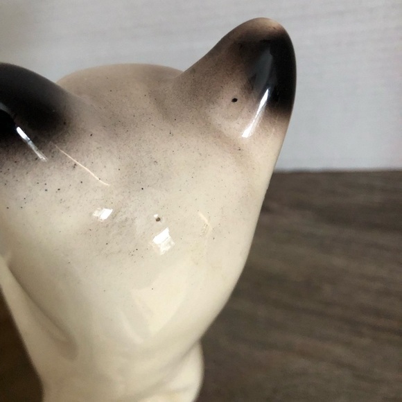 Vtg Mid Century Siamese Cat Planter - Picture 12 of 14